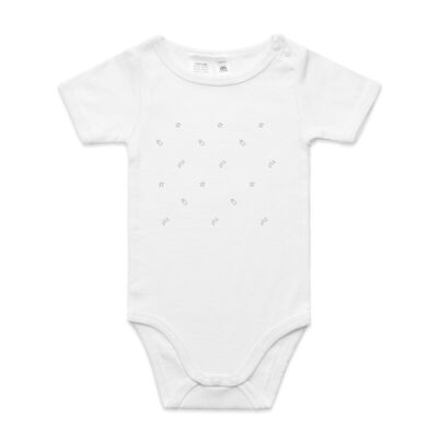 Eat Sleep Repeat icons onesie Thumbnail